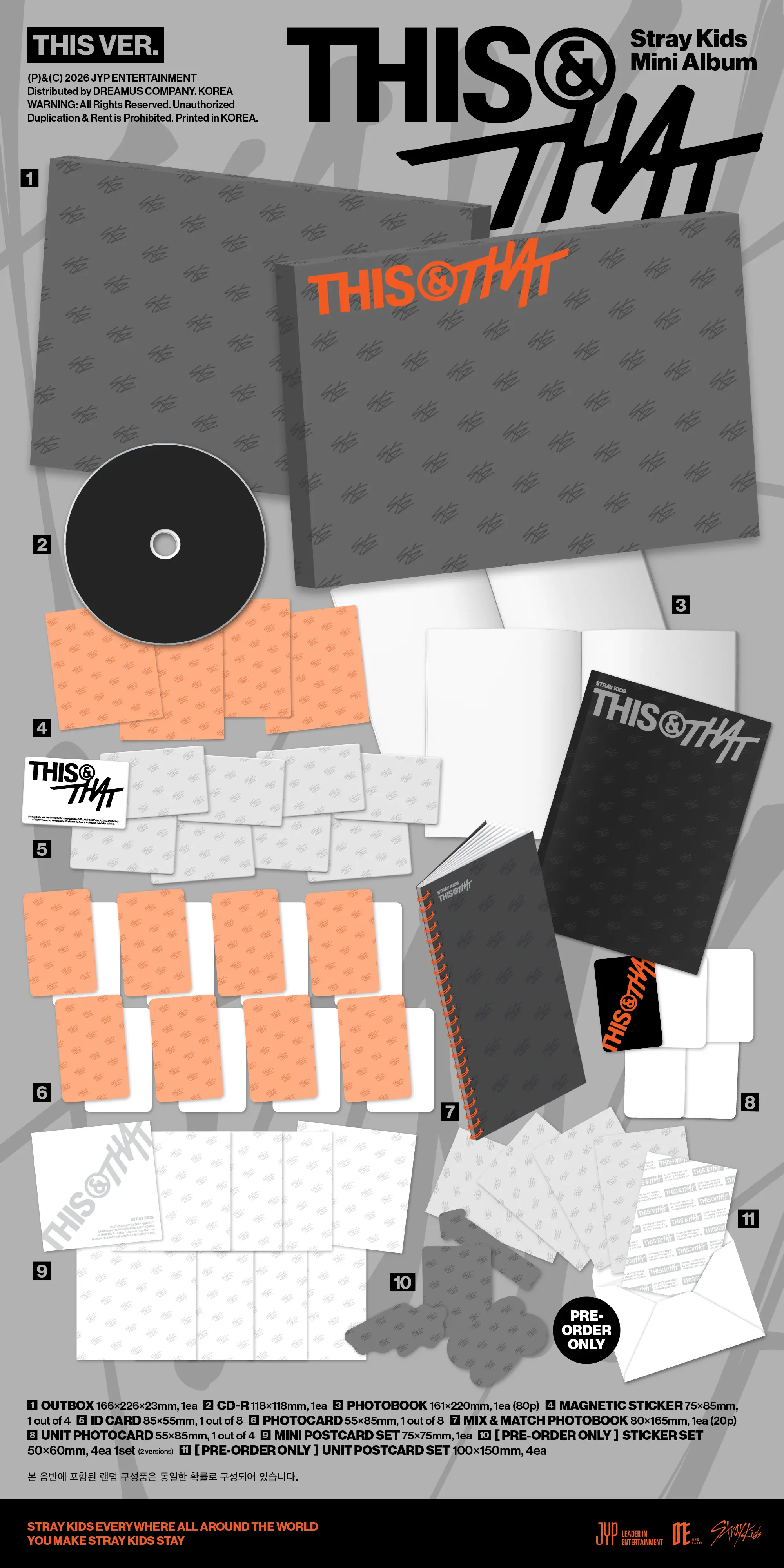 PREVENTA) STRAY KIDS - THIS & THAT